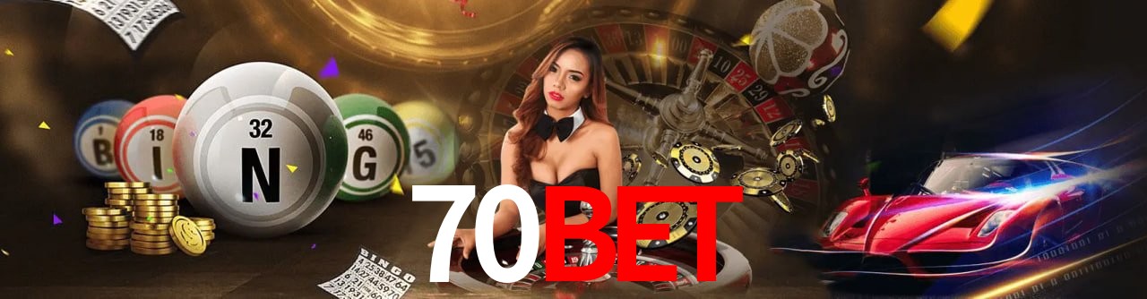 Interface moderna da plataforma 70BET